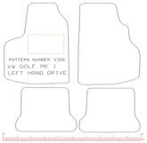 Volkswagen VW Golf MK1 1981 - 1983 LHD